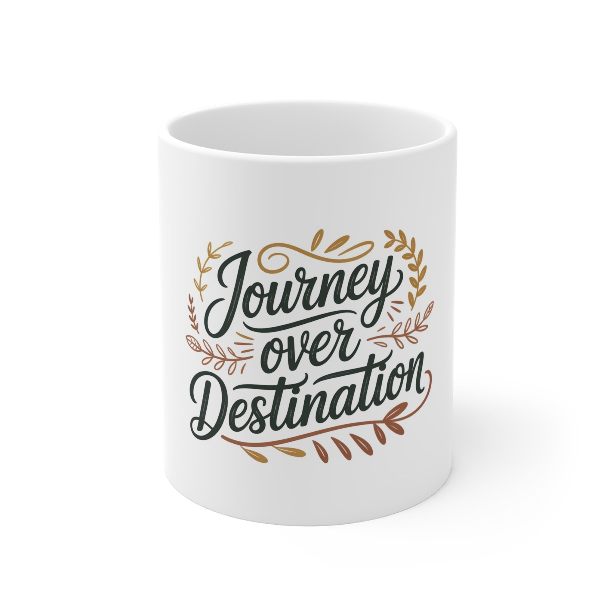 Journey over destination Mug