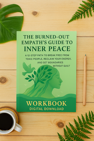 The Burned-Out Empath’s 12-Step Guide to Reclaim Energy and Set Boundaries (EBOOK)